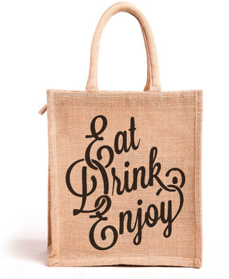 

H&B Lunch Waterproof Lunch Bag(Beige, 11 L)