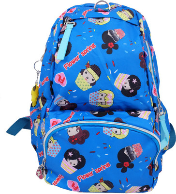

Super Drool Burst Blue_2 School Bag(Blue, 5 L)