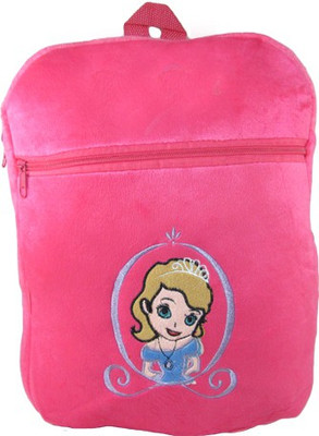 Tickles Princess Bag School Bag(Pink, 7 L)