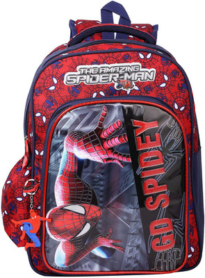 

Sanjog Spiderman Premium Children's Backpack Bag Waterproof School Bag(Blue, 20 L)