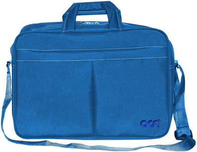 

ACM 15.6 inch Expandable Laptop Messenger Bag(Blue), Light blue