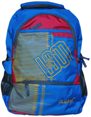 

Gleam 2209EKH Waterproof School Bag(Blue, 17 inch)