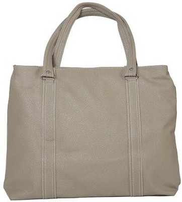 

Kuero Beige Tote handbag Shoulder Bag(Beige, 9 inch)