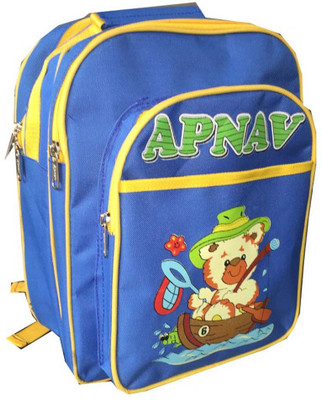 

Apnav 20507Be School Bag(Blue, Yellow, 6 inch)
