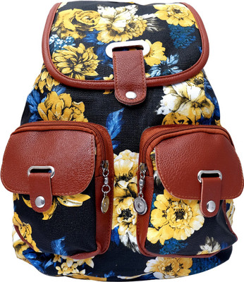 

Super Drool Autumn Garden Backpack(Yellow, 7 L)
