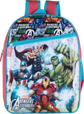 

Avengers Group Bag School Bag(Blue, Red, 16 inch)