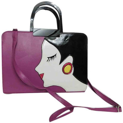 

Hot Sea Hot Sea Cool Summer Magenta Handbag for Women School Bag(Purple, 1 L)