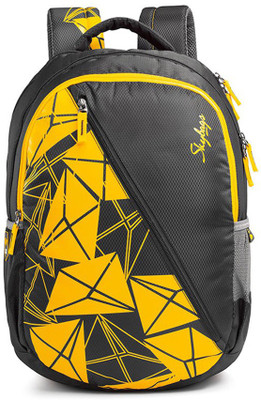 

Skybags Pogo 03 Backpack Black School Bag(Multicolor, 32 L)