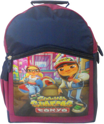 

Donex 4611 Waterproof School Bag(Purple & Blue, 7 L)