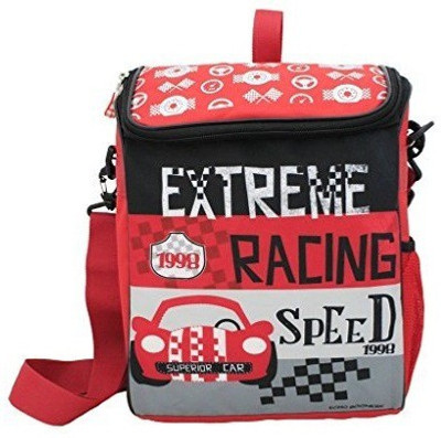 

Shopat7 Attractive Extreme Racing Speed Featureed Box Shaped 2 in 1 School Bag For Kids Backpack(Multicolor, 5 L)
