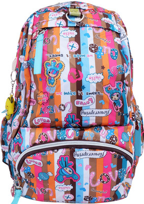

Super Drool Burst Multicolour_2 School Bag(Multicolor, 5 L)