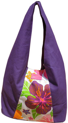 

Spice Art Spice Art Purple Canvas Spacious Handbag Shoulder Bag(Purple, 14 inch)