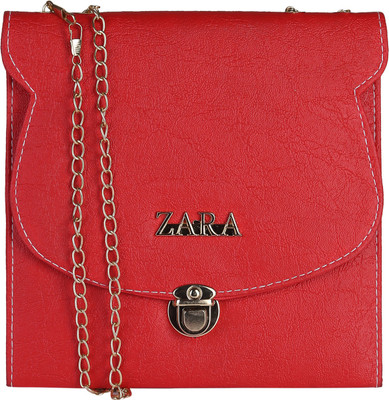 Zeleen ZELNPURSD5 Waterproof Shoulder Bag(Red, 5 inch)