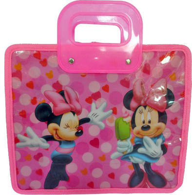 Shopx by Minnie Icecream Waterproof School Bag(Pink, 10 inch)