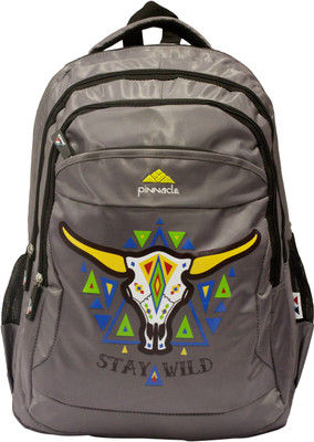 

Pinnacle NPN-2707-Grey School Bag(Grey, 19 inch)