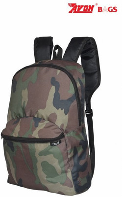 

AVON BAGS AVON MACHOPAK CAMO 15 LITRES CASUAL BACKPACK School Bag(Brown, 15 L)