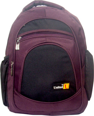 U United Purple Stone Waterproof Backpack(Purple, 12 L)