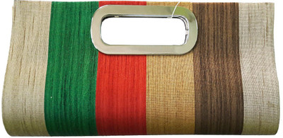 

CraftEra Fashionable Multicolor Party Clutch Handbag Multipurpose Bag(Multicolor, 11 inch)