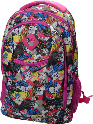 

Mickey Mouse Mickey School Bag(Pink, 18 inch)
