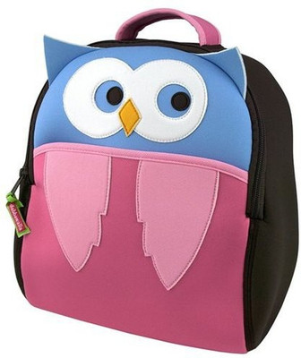 Dabbawalla Hoot Owl School Backpack Backpack(Multicolor, 12 inch) Dabbawalla Hoot Owl School Backpack Backpack(Multicolor, 12 inch)