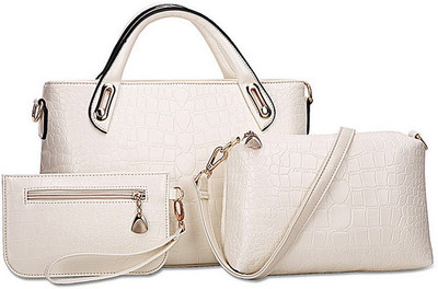 

LACIRA BA002WHT Waterproof Shoulder Bag(White, 12 inch)