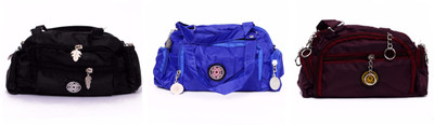 

B&B BB women handbag Waterproof School Bag(Black, Blue, Maroon, 9 L)
