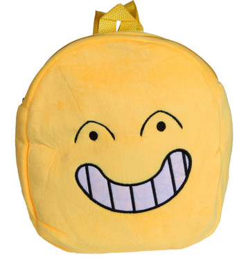 

Peppy Laughing Cool Dude Soft Kids Fur Bag School Bag(Yellow, 2 L)