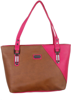 

Easybuy 824 Pink&brown School Bag(Pink, 12 inch)