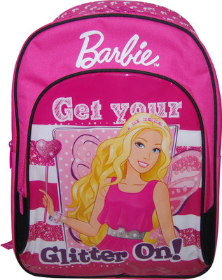 Barbie EI-MAT0055 School Bag(Pink, 18 inch)