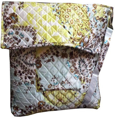 

BeyondBiz Quilted Bag School Bag(Yellow, 17 inch)