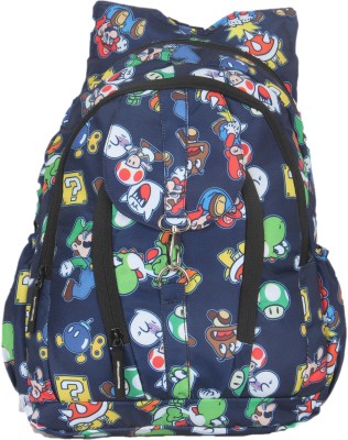 

United Bags Girls Super Mario Bag 13 L Backpack(Multicolor)