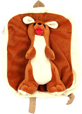 

Glitz Baby Glitz Baby Cartoon Character Brown School Bag Backpack(Brown, White, 10 L)