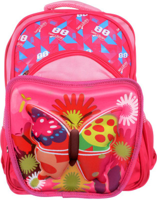 

Moladz Honey Bee School Bag(Pink, 20 L)