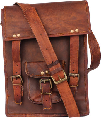 

echo LETH107 Messenger Bag(Brown, 15 inch)