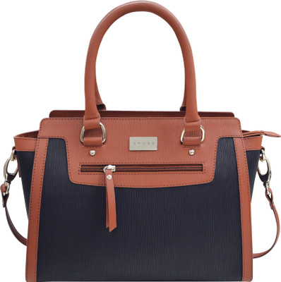 

Cross Galicia Hand Bag School Bag(Brown, Black, 10 inch)