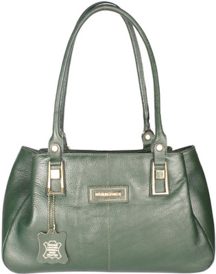 

Xccess Xccess Green Genuine Leather HandBag Shoulder Bag(Green, 20 L)