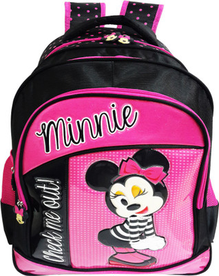 

Disney MinnieCheck me Out School Bag(Multicolor, 16 inch)
