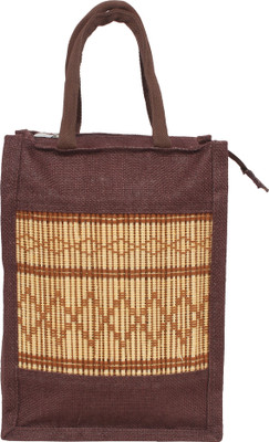 

Saffron Craft Lunch Bag Lunch Bag(Brown, 12 L)