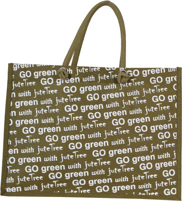 

Jute Tree JB48-GO GREEN SHOPPER Multipurpose Bag(Green, 1 inch)