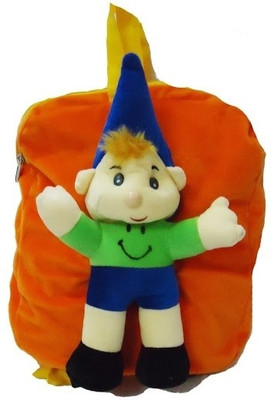 

Hello Toys Boy Soft Bag Backpack(Orange, 3 L)
