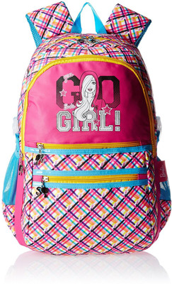 

Barbie MBE-MAT093 Waterproof School Bag(Multicolour, 19 inch)