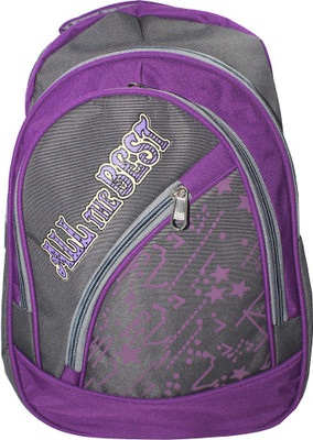 

Paramsai 607_Paramsai Canvas School Bag For Boys & Girls School Bag(Purple, 40 L)