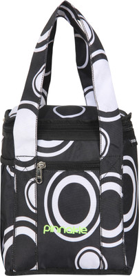 

Pinnakle Pinnakle Cube Lunch Bag V1 - Polka Dots (OS) Lunch Bag(Black, 8 L)