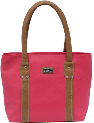 

Deep Rocks Deeprocks-4444-14 Shoulder Bag(Pink, Brown, 15 inch)
