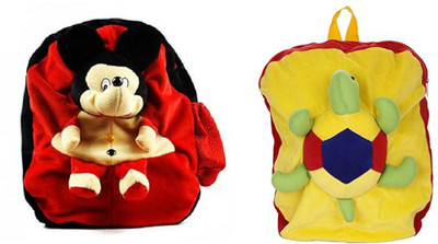 

JRP Mart Combo Backpack Red Bag and Yellow Trotoise Bag Backpack(Multicolor, 14 inch)