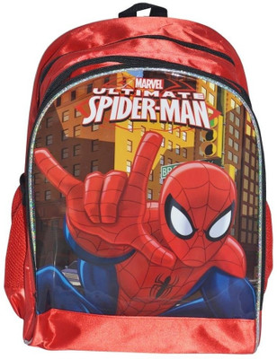 

Simba Spiderman Backpack(Multicolor, 18 inch)
