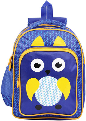 

Sanjog Owl Premium Children's Backpack Waterproof School Bag(Blue, 15 L)