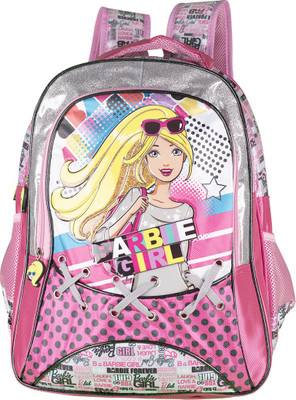 

Barbie Girl Waterproof School Bag(Multicolor, 16 inch)