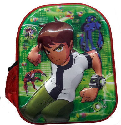 

Batu Lee by BEN10 Waterproof School Bag(Red, 15 inch)