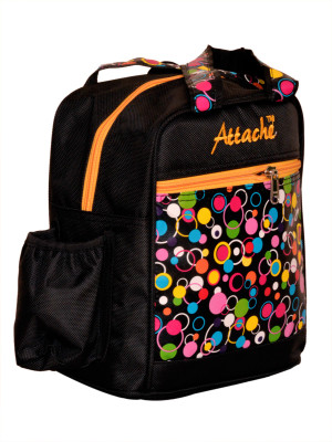 

Attache 109B Waterproof School Bag(Black, 4 L)